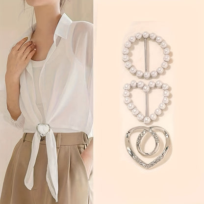 Claspia - Decorative Shirt Hem Clip Set