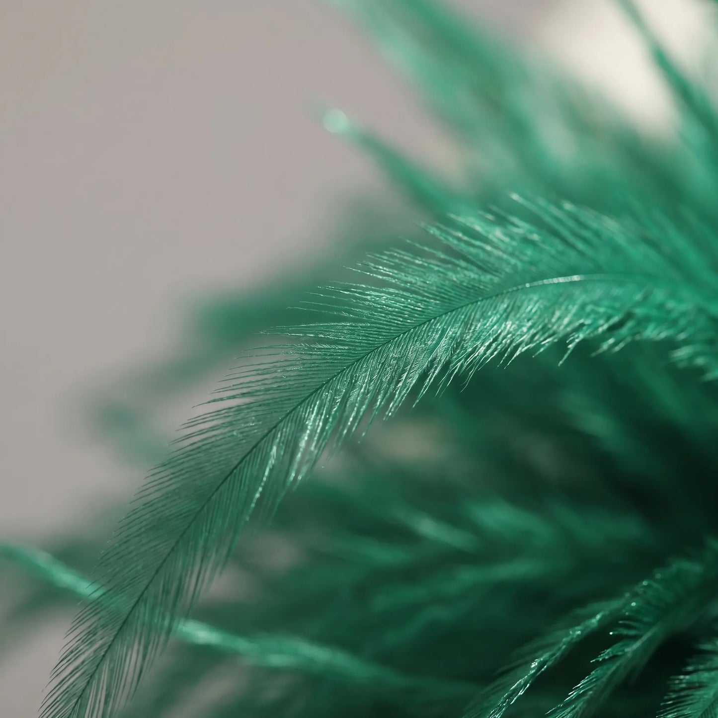 Fleurova - Oversized Feather Flower Brooch Pin