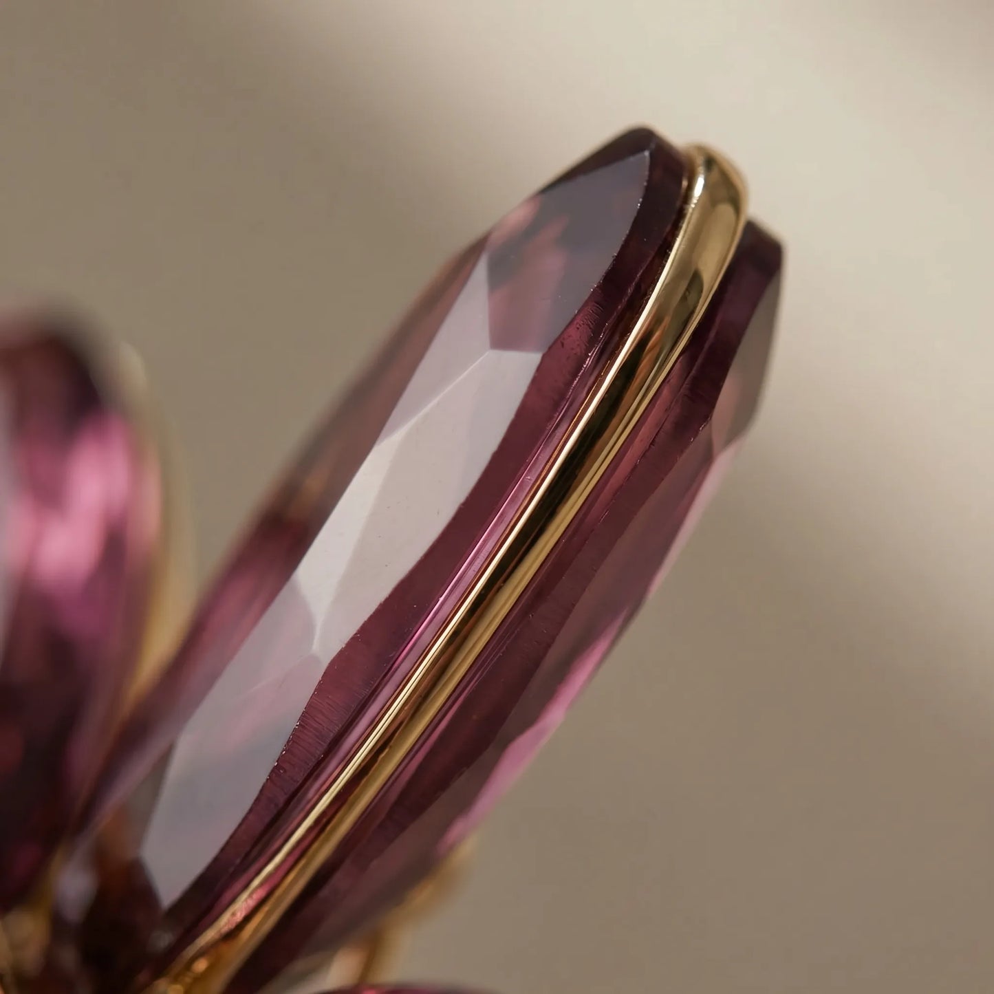 Marquella - Crystal Ribbon Floral Brooch