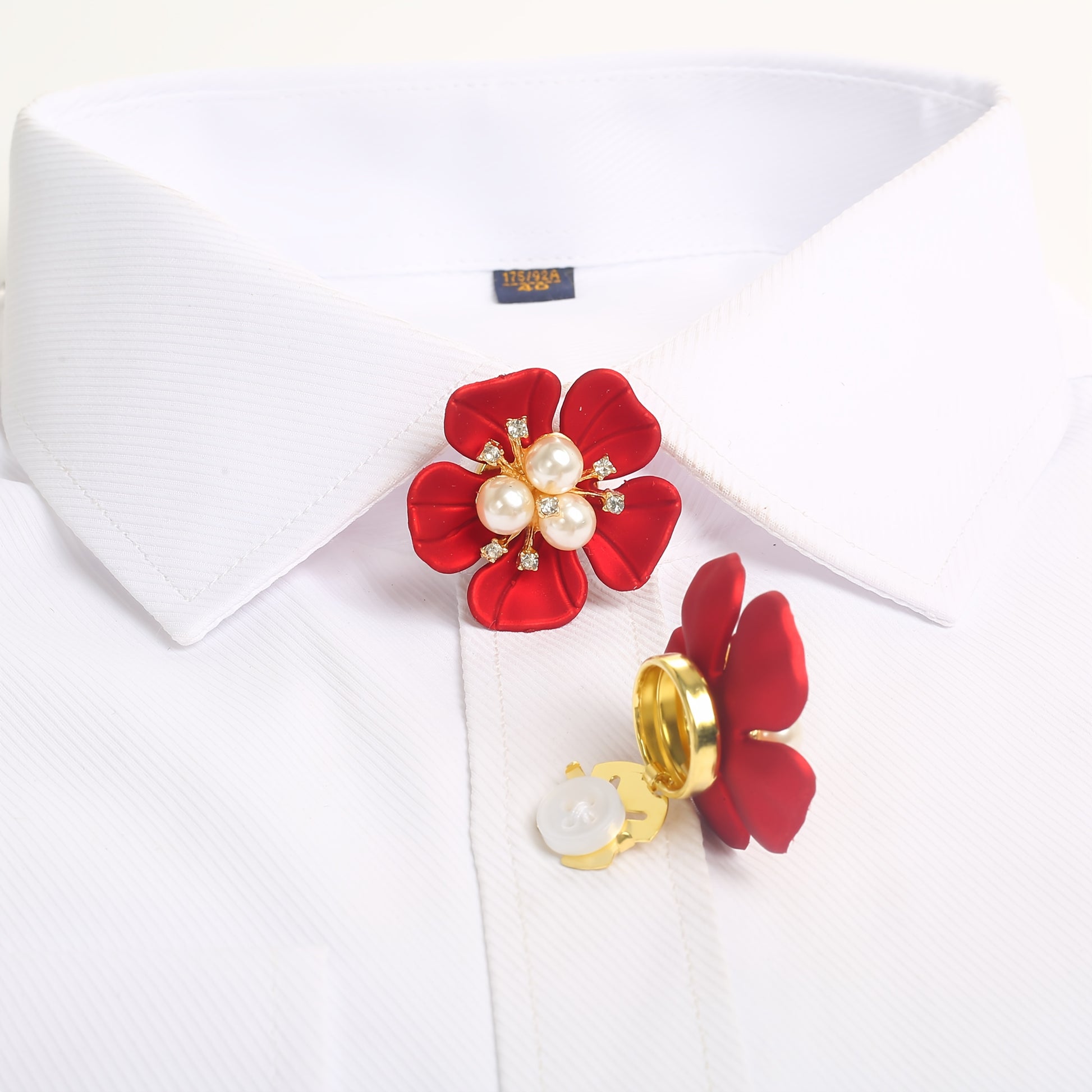 Petalclip - Floral Clip-On Button Cover Set
