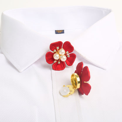 Petalclip - Floral Clip-On Button Cover Set