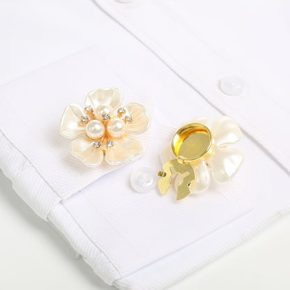 Petalclip - Floral Clip-On Button Cover Set