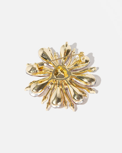 Stellara - Star-Shaped Crystal Statement Brooch