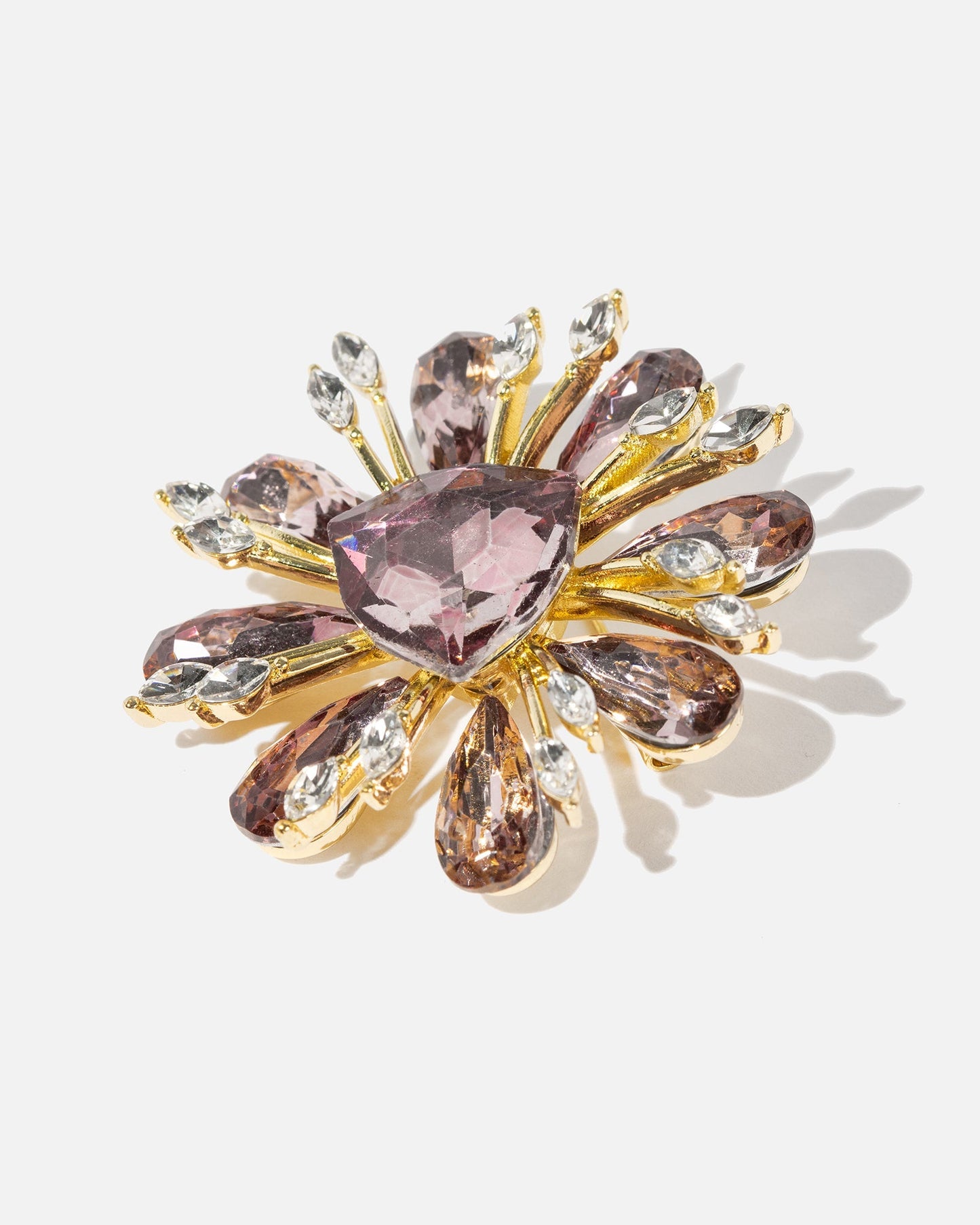Stellara - Star-Shaped Crystal Statement Brooch