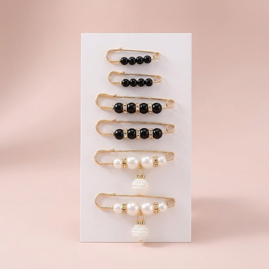 Pearl Pins - Set 6 pins