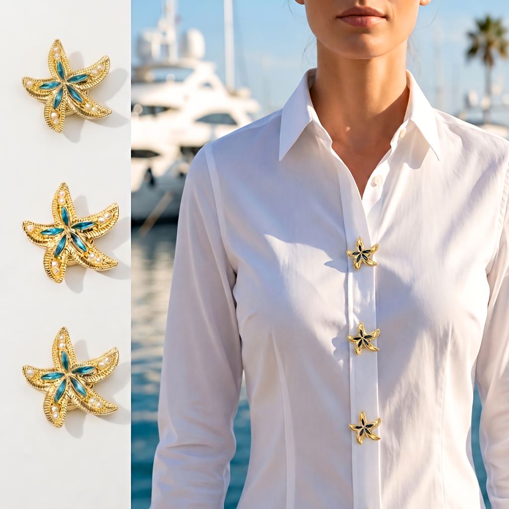 Azure Starfish | Set 2 pcs